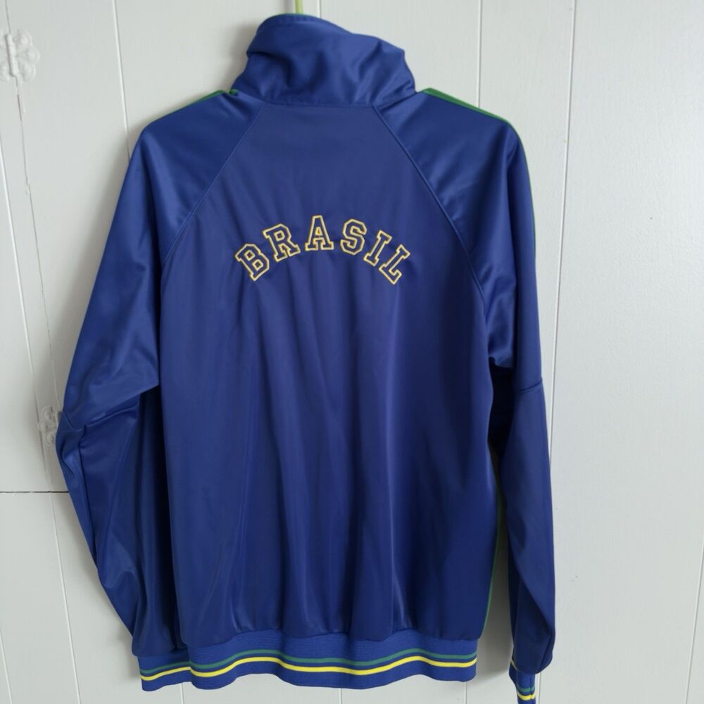 Vintage Brasil Football/Soccer Full Zip Jacket Drako Tag Men L-XL EUC - Picture 10 of 10
